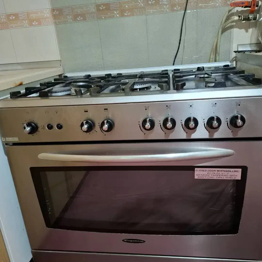 اجاق گاز پنج شعله فردار frigidaire gallery|اجاق گاز و لوازم برقی پختوپز|شیراز, دانشگاه شیراز|دیوار