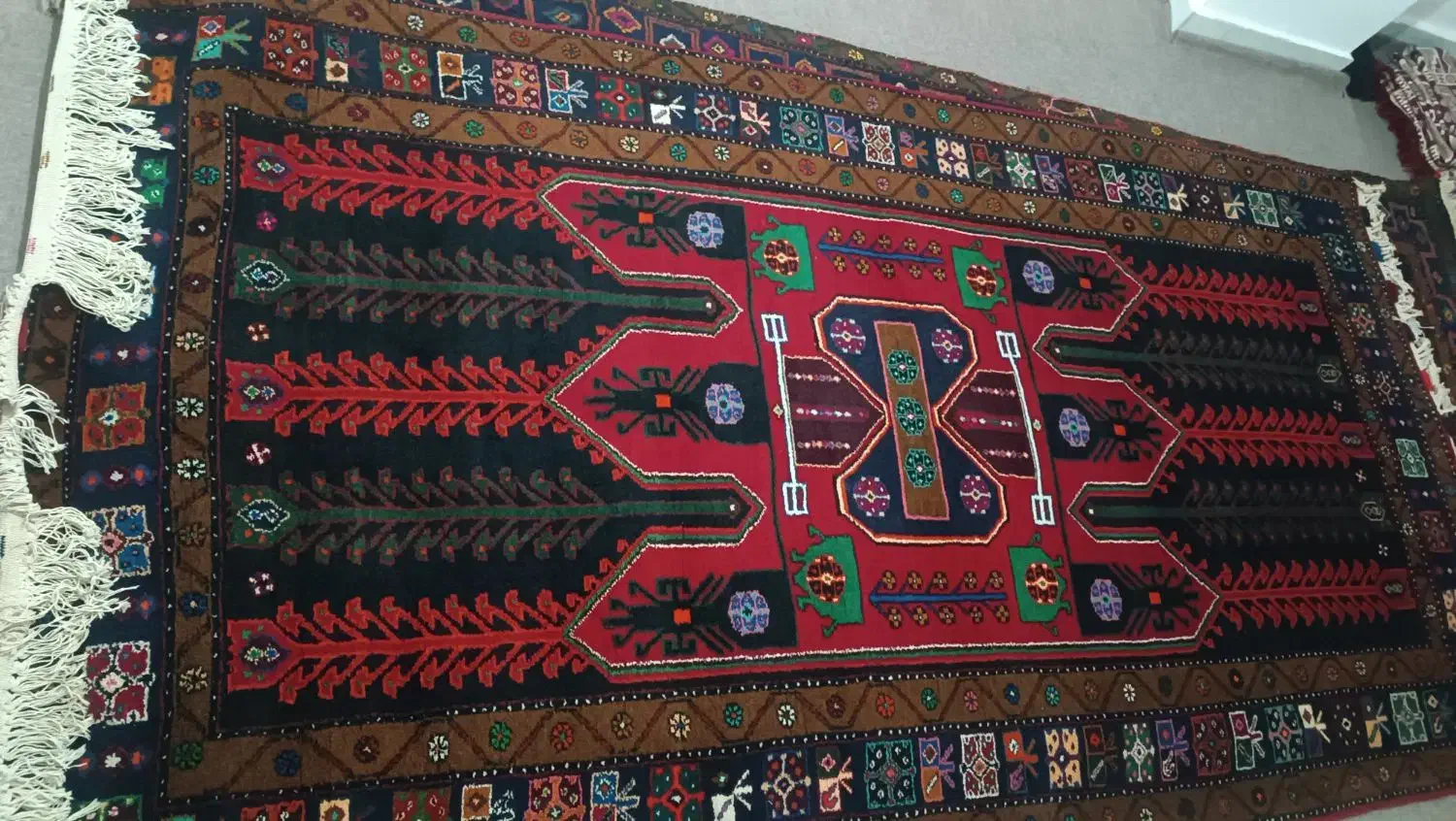 فرش دستباف|فرش|کرمانشاه, |دیوار