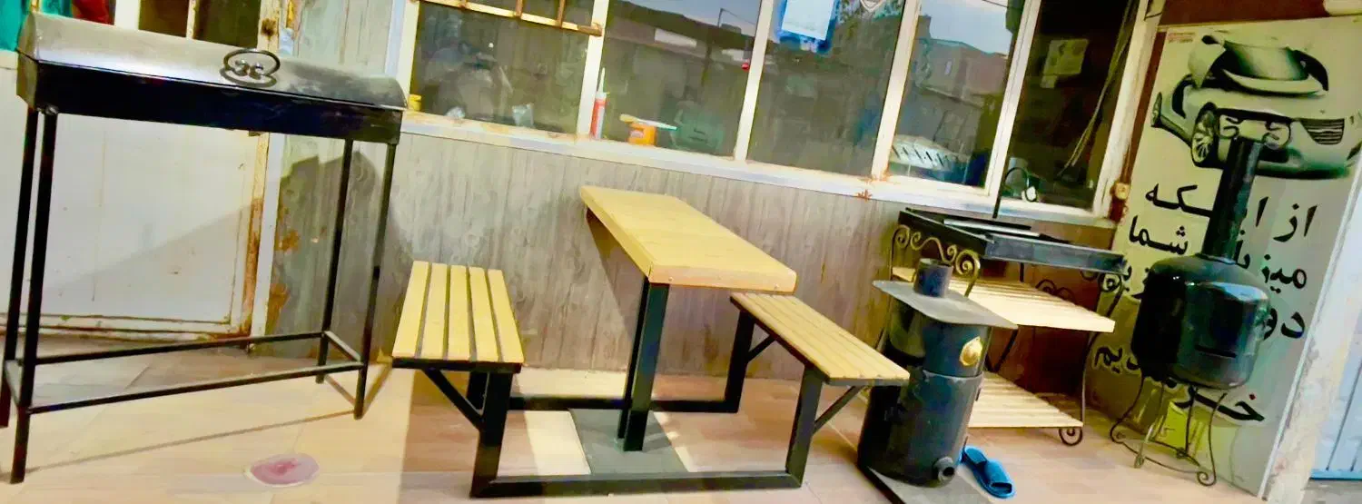 میز و صندلی،منقل|میز و صندلی غذاخوری|ساری, |دیوار