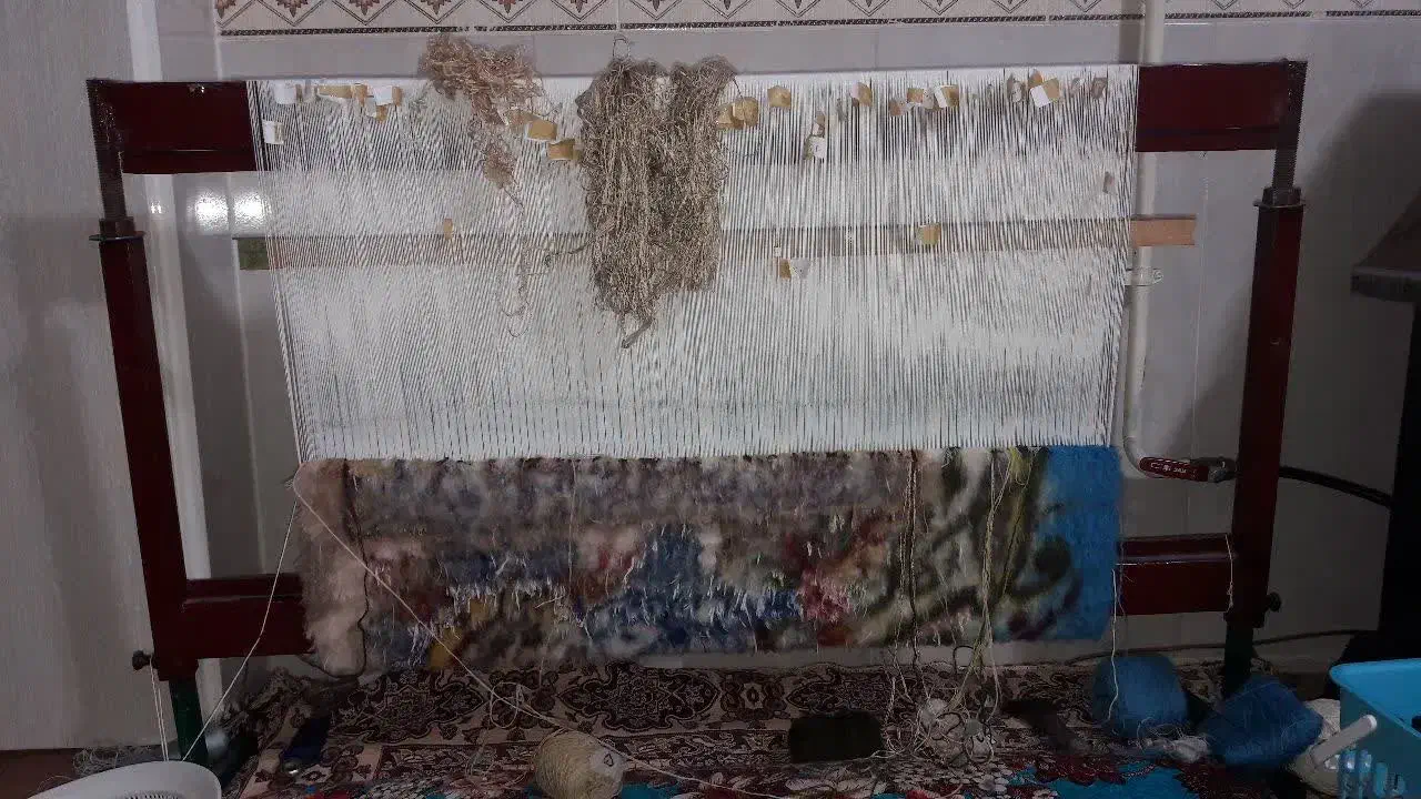 دار قالی|تابلو فرش|ترکمانچای, |دیوار