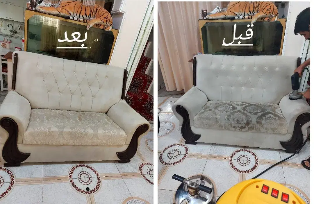 مبل شویی آذربایجان ۱۸ سال سابقه درمنزل ومحل کار|خدمات نظافت|رشت, جانبازان|دیوار