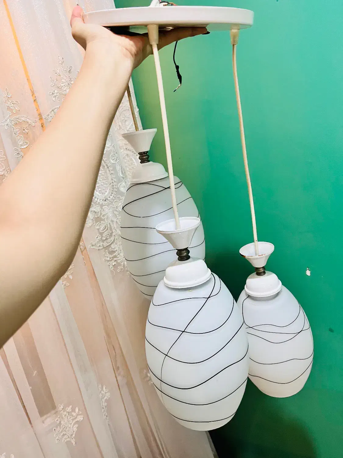 لوستر سه شاخه|لوستر و چراغ آویز|اهواز, پردیس|دیوار