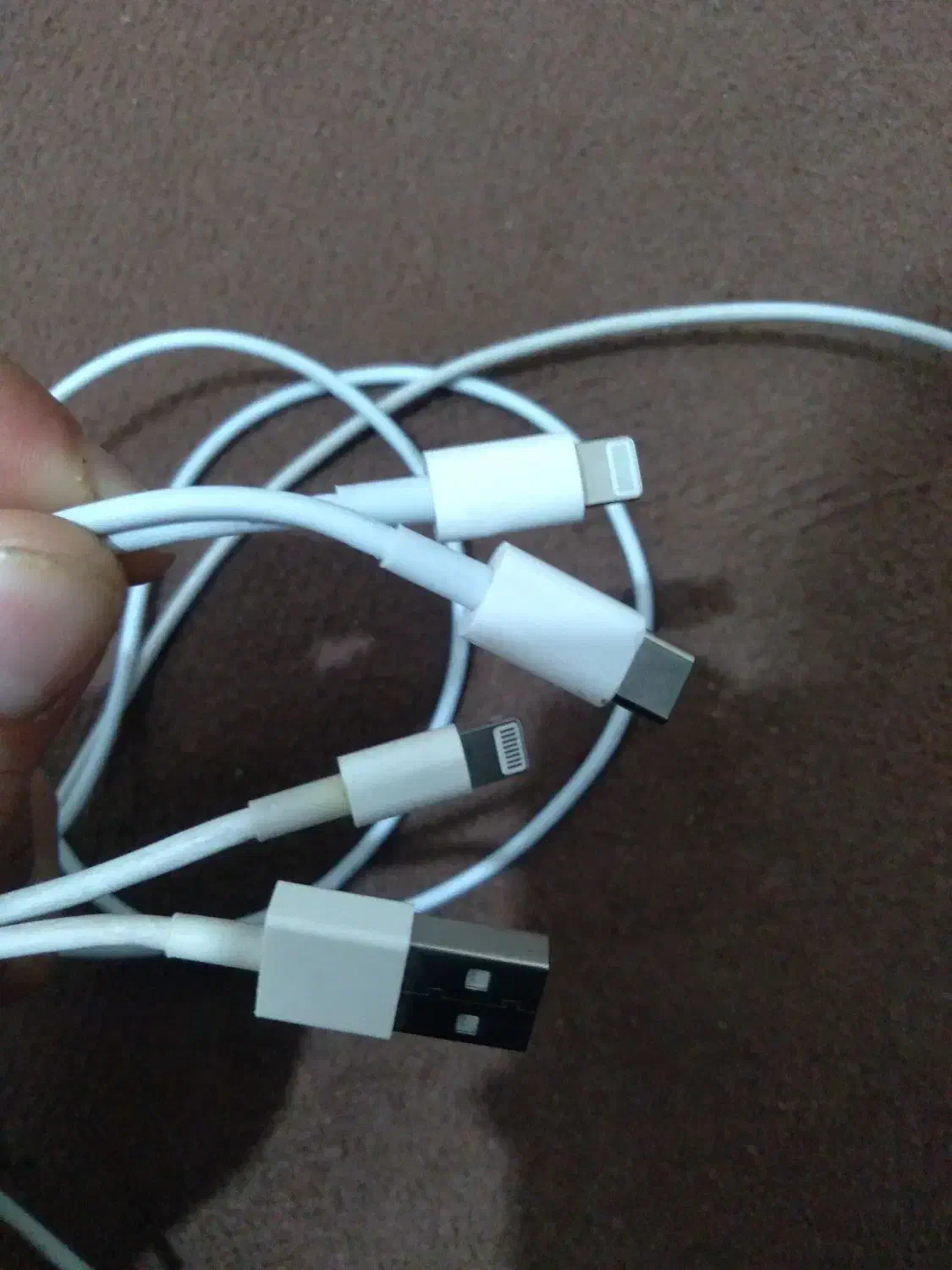 شارژرسامسونگ فست۱۵وات ویتنام کابل آیفون سریال دار|لوازم جانبی موبایل و تبلت|ورامین, شهرک مدرس|دیوار