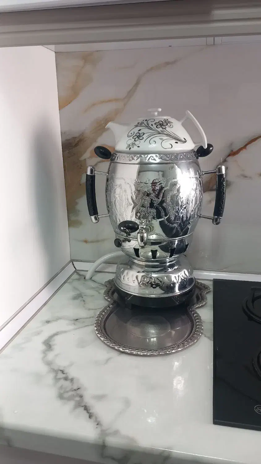 سماور گازی|سماور، چایساز، قهوهساز|اشتهارد, |دیوار