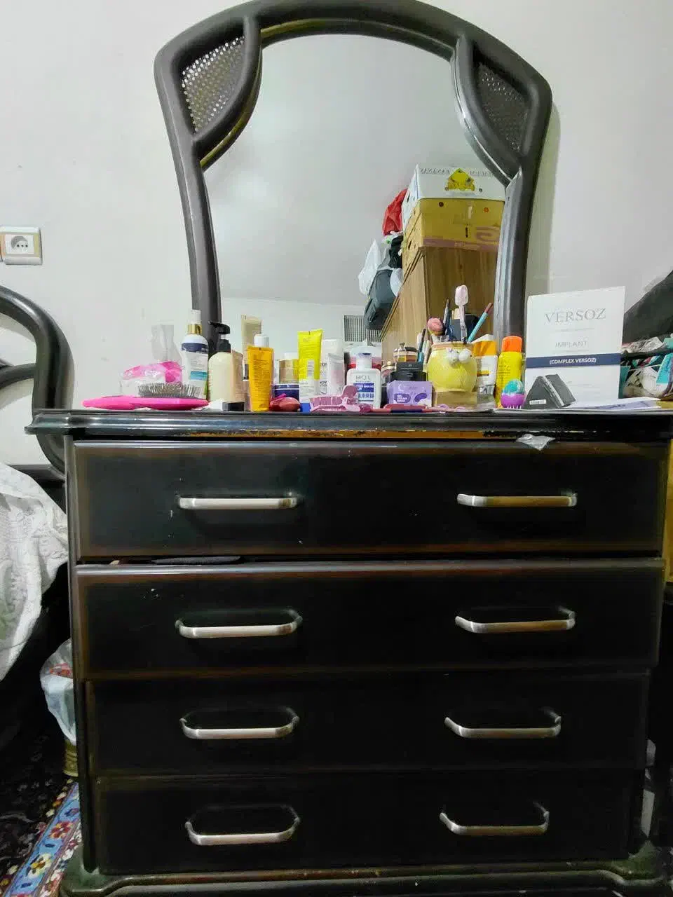 سرویس خواب کامل دونفره (همراه تشک طبی)|تخت و سرویس خواب|اصفهان, شاه پسند|دیوار