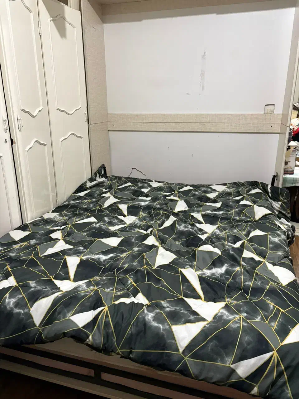 تخت دونفره ی تاشو|تخت و سرویس خواب|تهران, جنت‌آباد مرکزی|دیوار