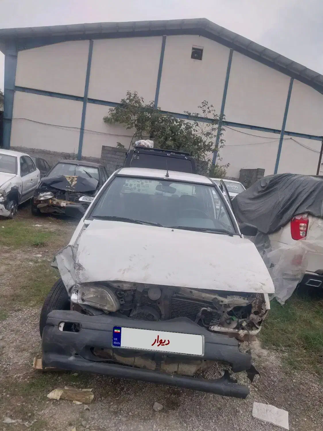 فروش پراید تصادفی|خودرو سواری و وانت|پل سفید, |دیوار