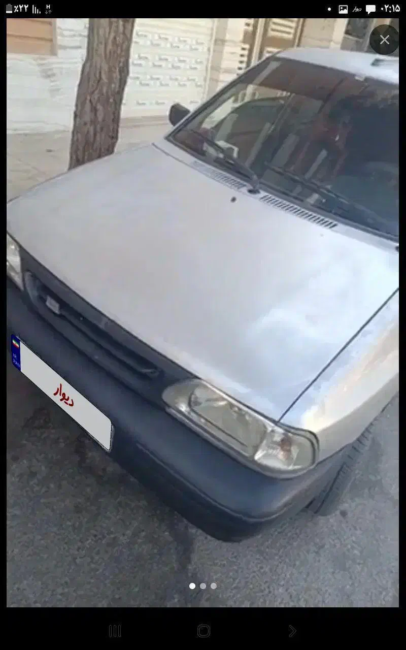 پراید نقرای  ۸۸ دوگانه سی ان جی|خودرو سواری و وانت|فولادشهر, ورزشگاه فولادشهر|دیوار