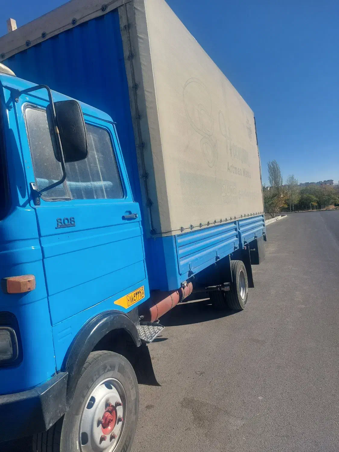 خاور ۸۰۸ مسقف مدل ۷۰|خودرو سنگین|زنجان, |دیوار