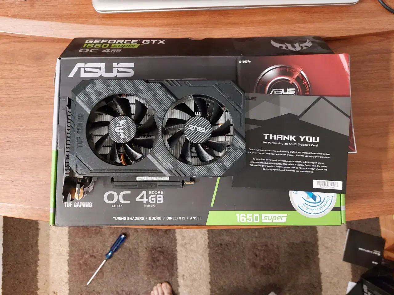 کارت گرافیک ASUS GTX 1650S TUF 4 GDDR6|قطعات و لوازم جانبی رایانه|تهران, عباس‌آباد|دیوار