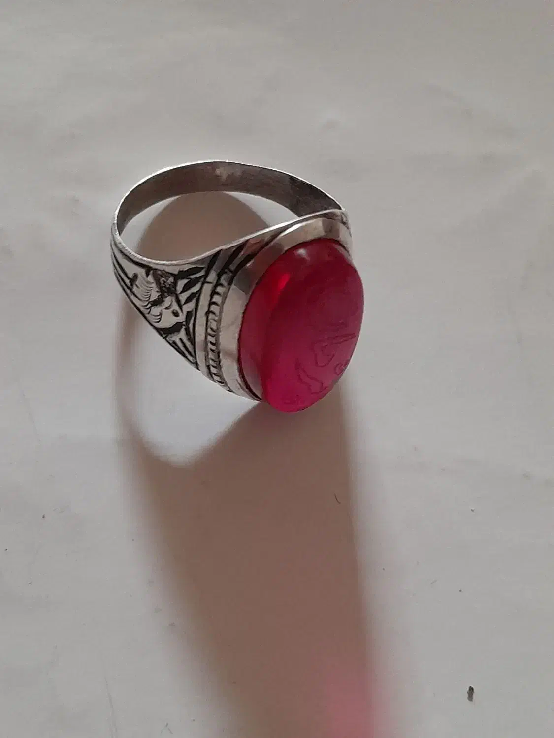 انگشتر نقره قدیمی|جواهرات|فسا, |دیوار