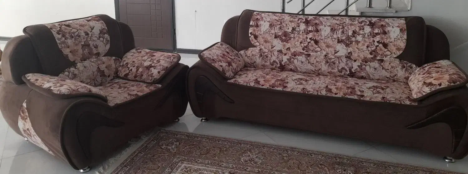 فروش مبل راحتی ۷ نفره|مبلمان خانگی و میز عسلی|بیرجند, |دیوار