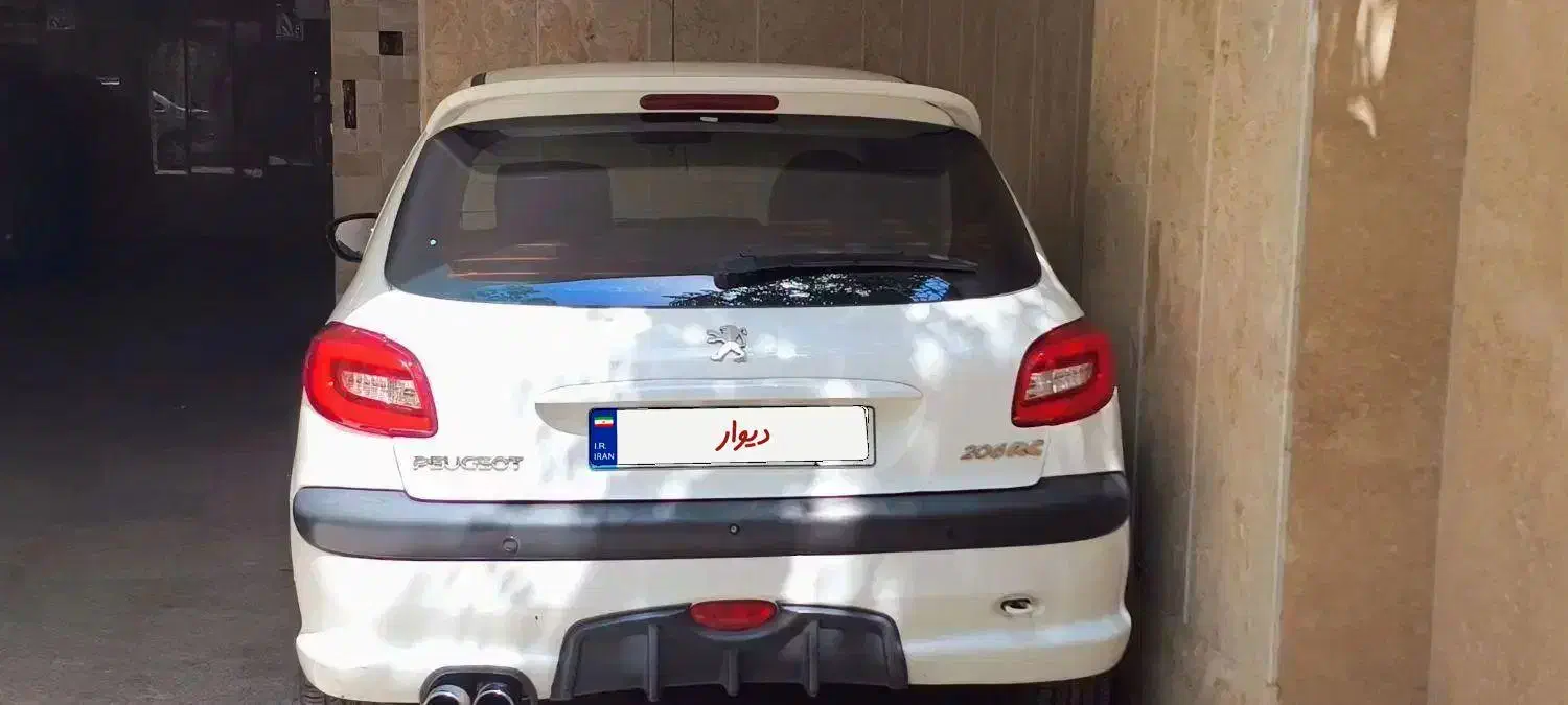 ۲۰۶ تیپ ۵ مدل ۱۳۹۶|خودرو سواری و وانت|تهران, زرکش|دیوار