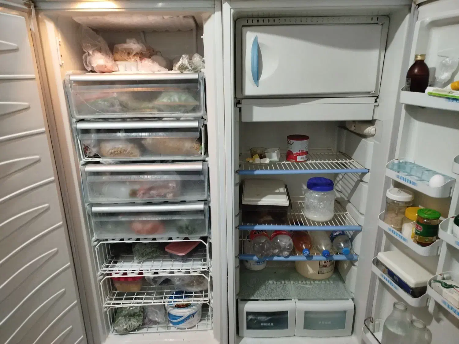 یخچال فریزر دوقلو|یخچال و فریزر|قرچک, باقرآباد|دیوار