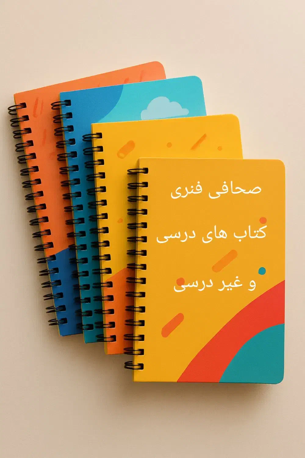 صحافی فنری کتاب های درسی لوازم التحریر 24|لوازم التحریر|شیراز, شهرک بهار|دیوار