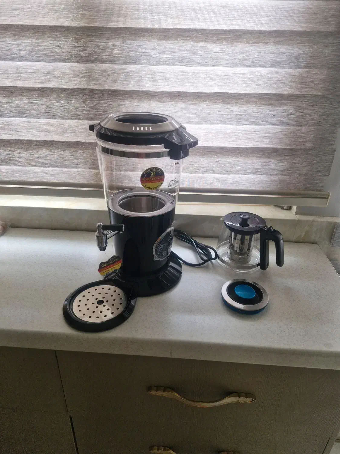 سماور برقی|سماور، چای‌ساز، قهوه‌ساز|تهران, وردآورد|دیوار