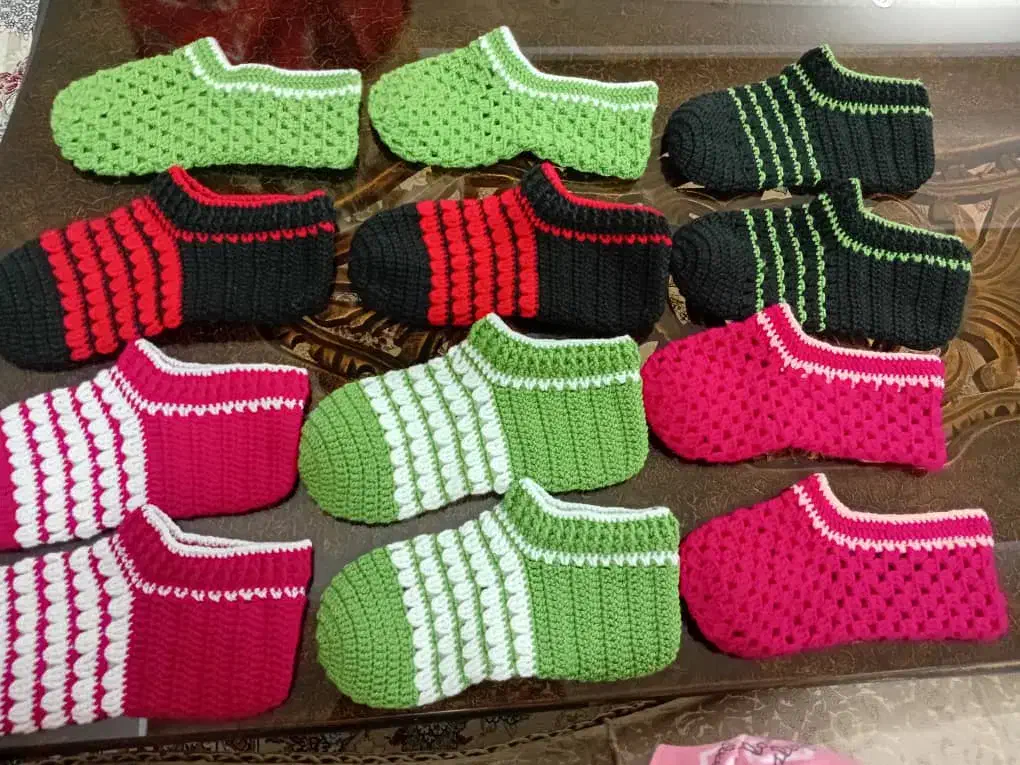 پاپوش دست بافت|لباس|اصفهان, رزمندگان|دیوار