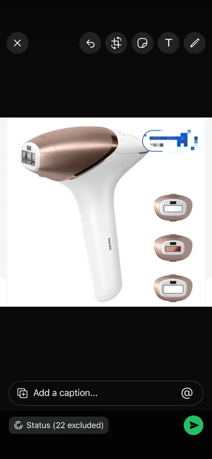 فروش دستگاه لیزر خانگی فیلیپس اصل|آرایشی، بهداشتی، درمانی|ایلام, |دیوار