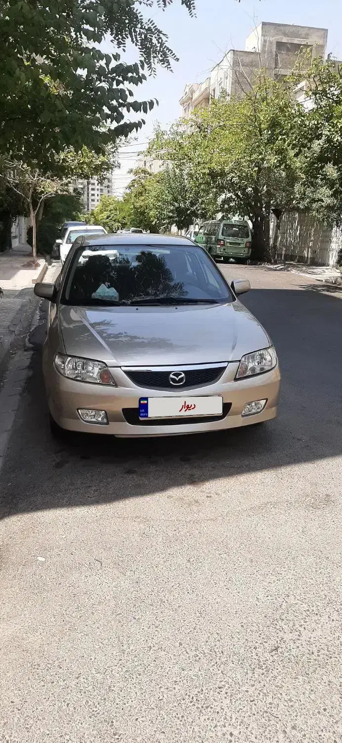 مزدا 323  تیپ ۲ بدون رنگ بی نظیر FL|خودرو سواری و وانت|تهران, جنت‌آباد شمالی|دیوار