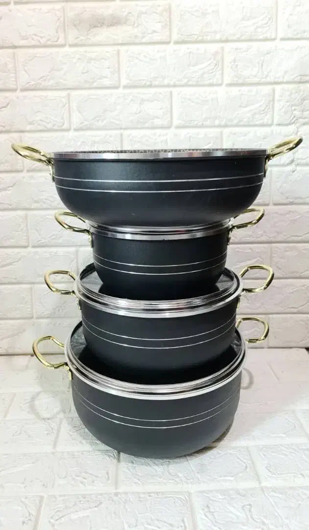 قابلمه ۷پارچه گرانیتی دسته طلاقیمت کارخونه|ظروف پختوپز|اردبیل, |دیوار