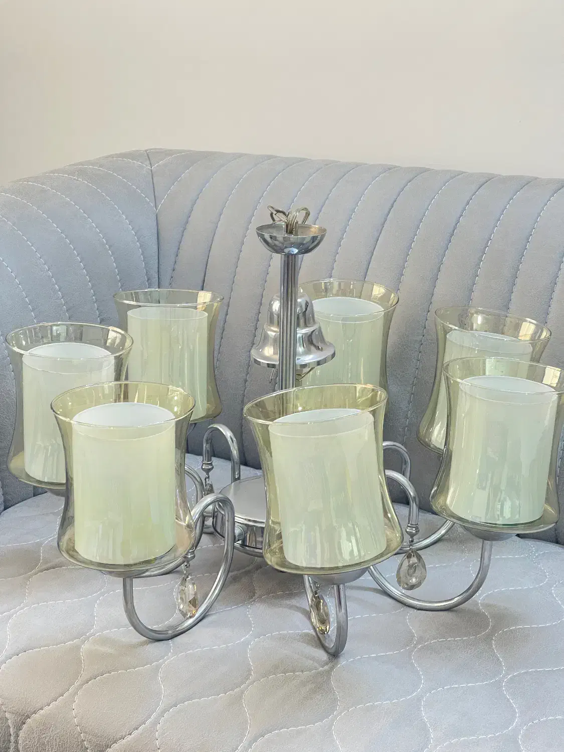 لوستر|لوستر و چراغ آویز|قزوین, |دیوار