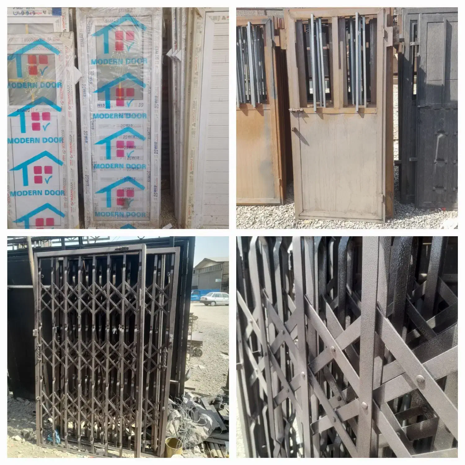 حفاظ آکاردئونی درب ورودی انباری سرویس پنجره کد761|مصالح و تجهیزات ساختمان|کرج, کمالشهر|دیوار