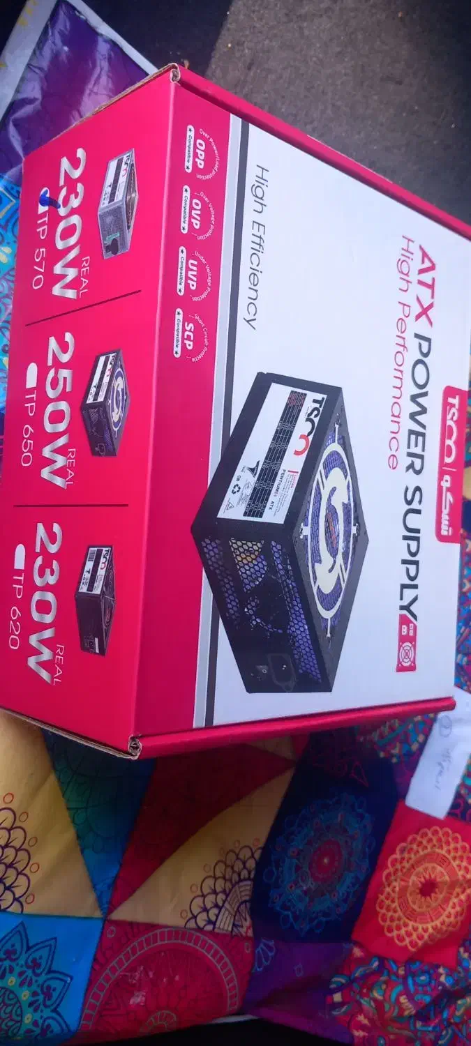 پاور کامپیوتر تسکو آکبند با کارت گارانتی|قطعات و لوازم جانبی رایانه|کرمانشاه, |دیوار