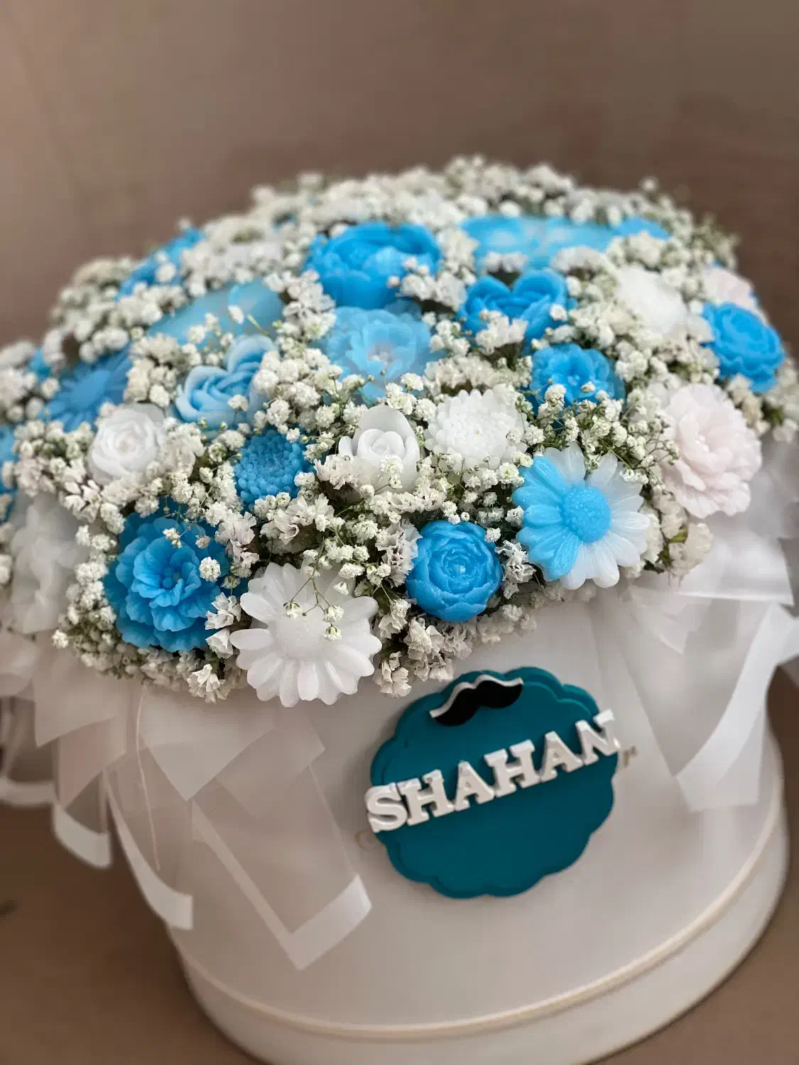 باکس گل ماندگار (باکس نوزادی )باکس خاص|گل مصنوعی|کرمانشاه, |دیوار