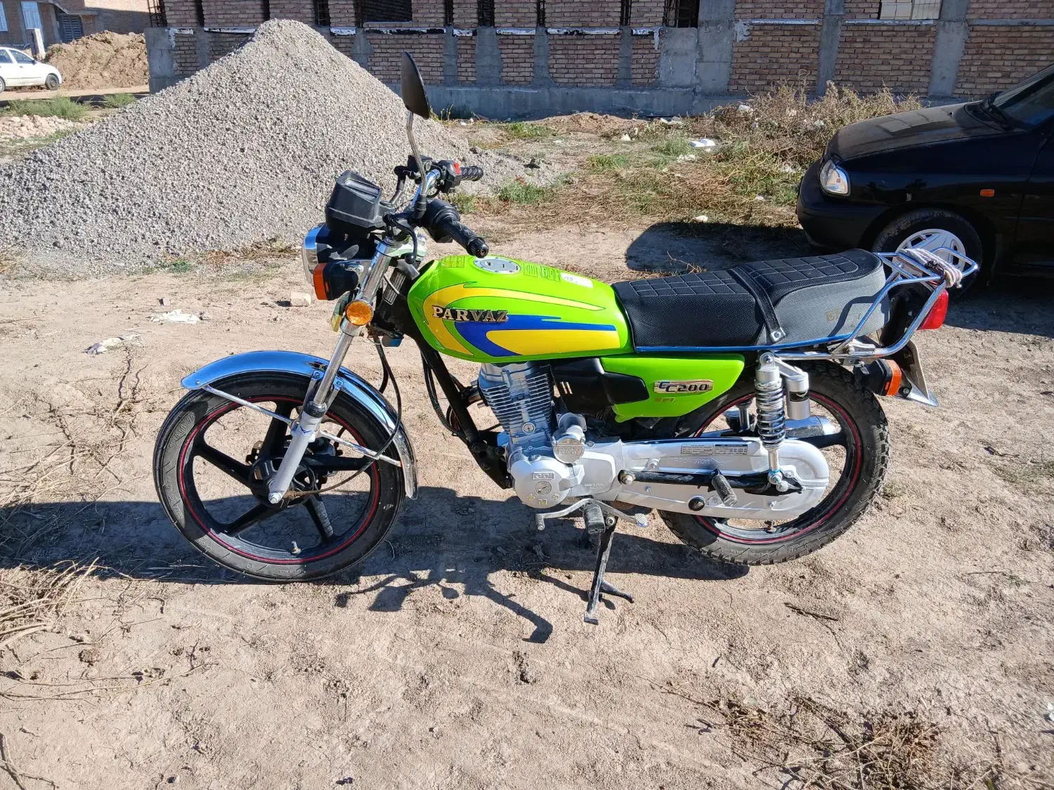 موتورسیکلت 200|موتورسیکلت|قشلاق دشت, |دیوار