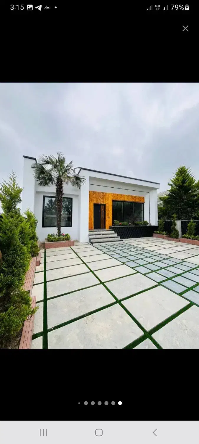 مدرن جاده جنگلی ویو بینظیر۲۰۰زمین/۱۰۰بنا/۲خوابه|فروش خانه و ویلا|رویان, |دیوار