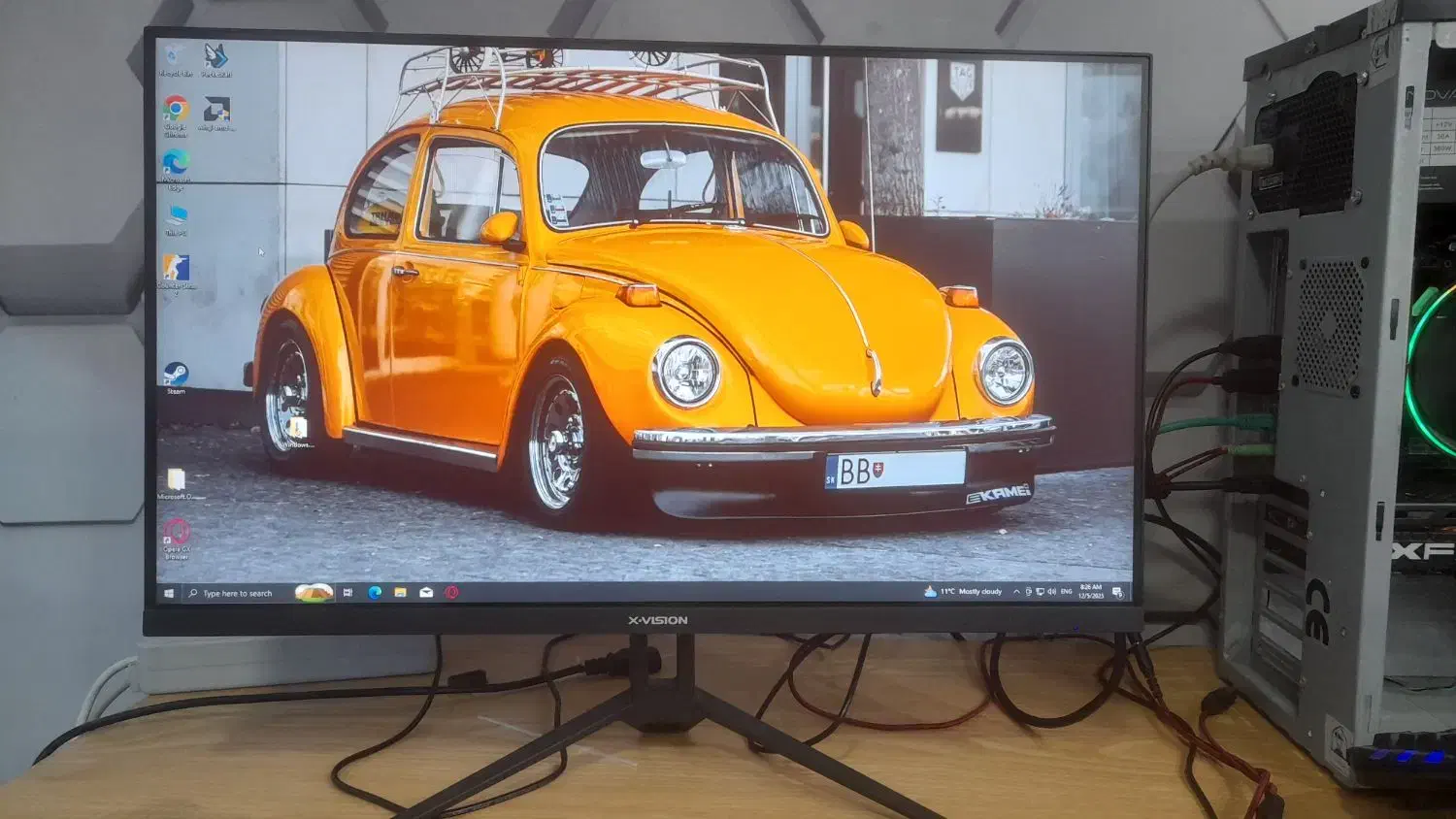 مانیتور 24 اینچ ایکس ویژن در حد|قطعات و لوازم جانبی رایانه|یزد, |دیوار