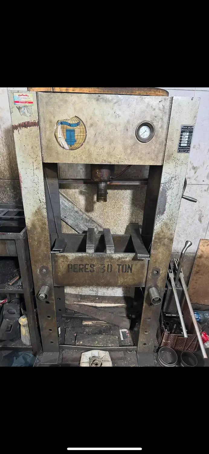 سیلندر تراش خدایار ودستگاه پولیش سیلندر و پرس ۳۰تن|ماشینآلات صنعتی|گنبد کاووس, |دیوار