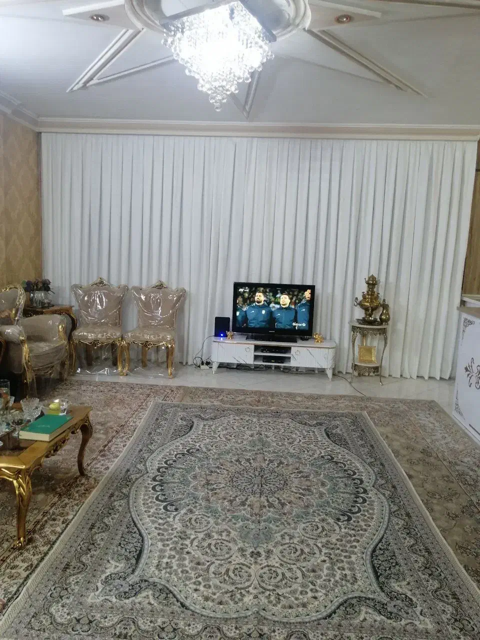 پرده ی پذیرایی|پرده، رانر، رومیزی|مشهد, هنرور|دیوار