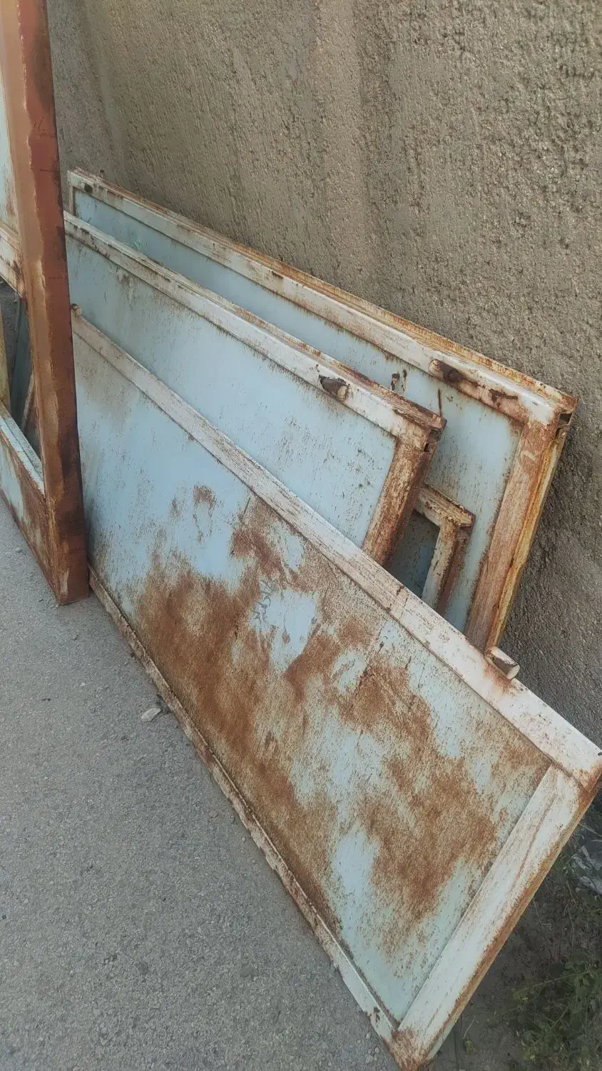 درب آهنی|مصالح و تجهیزات ساختمان|بندر کنگان, |دیوار