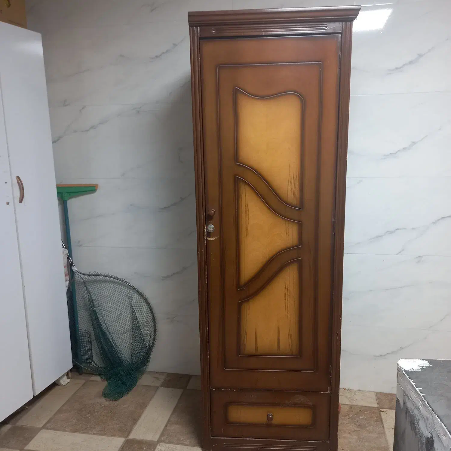 کمد لباس  از چوب گردو|جاکفشی، کمد، دراور|مرند, |دیوار