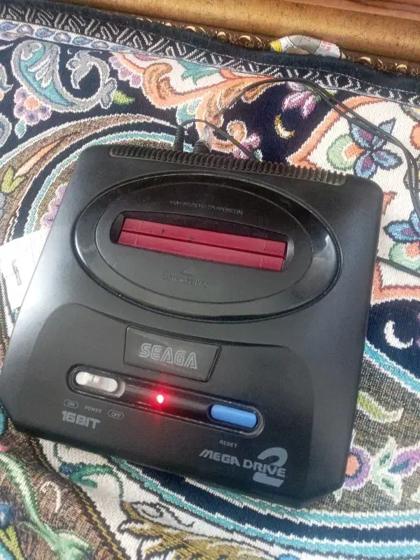 سگا میگرو درایو۲ حافظه دار درحد نو|کنسول، بازی ویدئویی و آنلاین|اردبیل, |دیوار