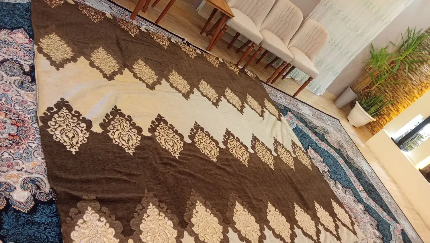 پرده ی والان|پرده، رانر، رومیزی|رشت, گلسار|دیوار