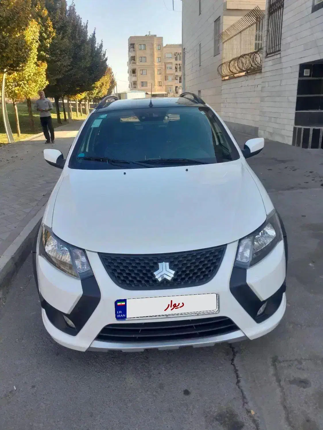 کوییک Rs مدل ۴۰۲ بیرنگ مشکی و سفید پارس خودرویی|خودرو سواری و وانت|قزوین, |دیوار