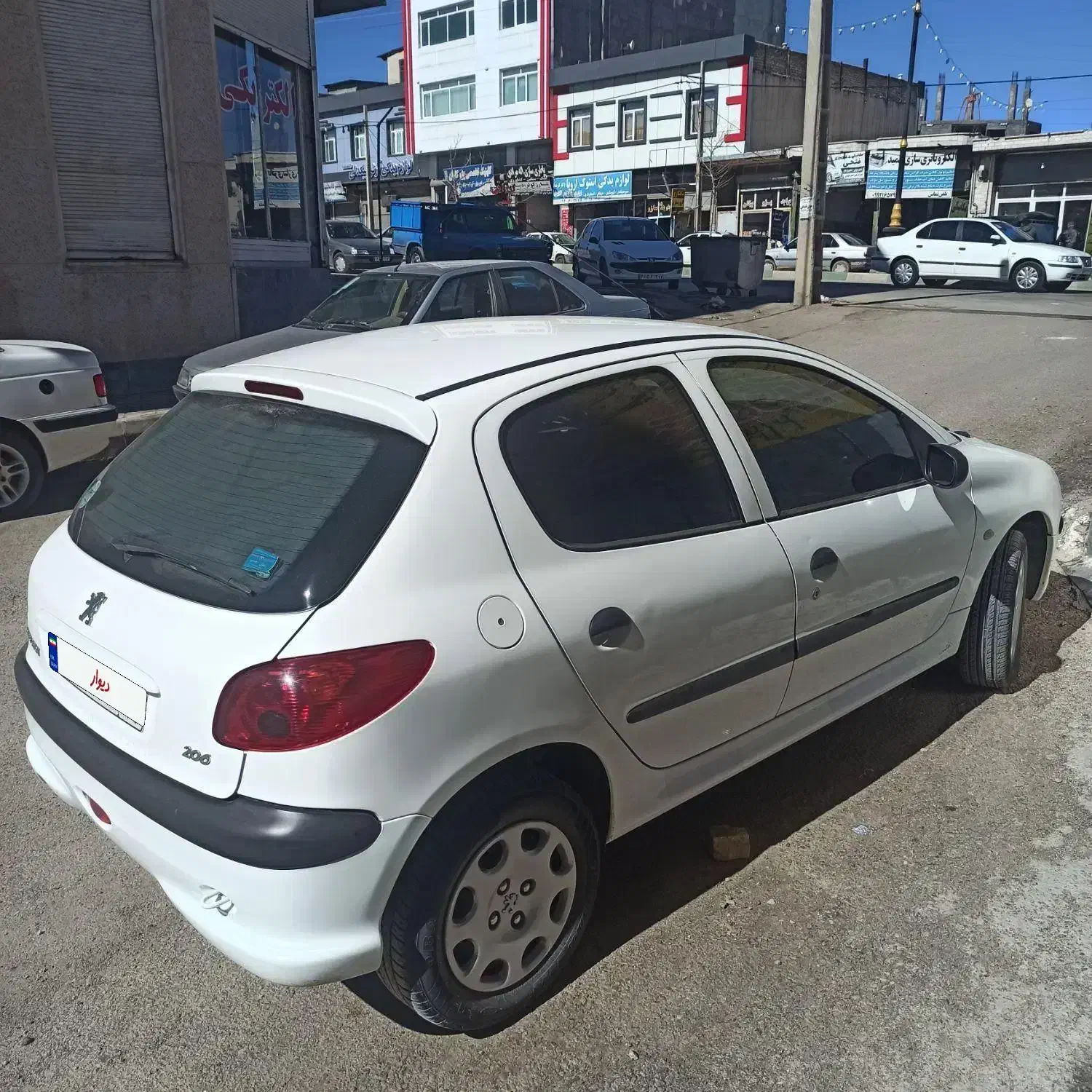 پژو206تیپ 2|خودرو سواری و وانت|قیدار, |دیوار