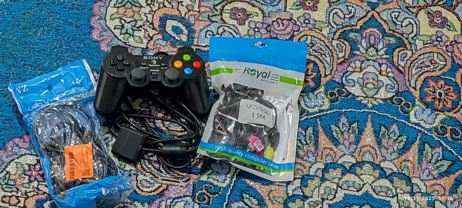 دسته پلی استیشن دو|کنسول، بازی ویدئویی و آنلاین|مشهد, حسین‌آباد|دیوار