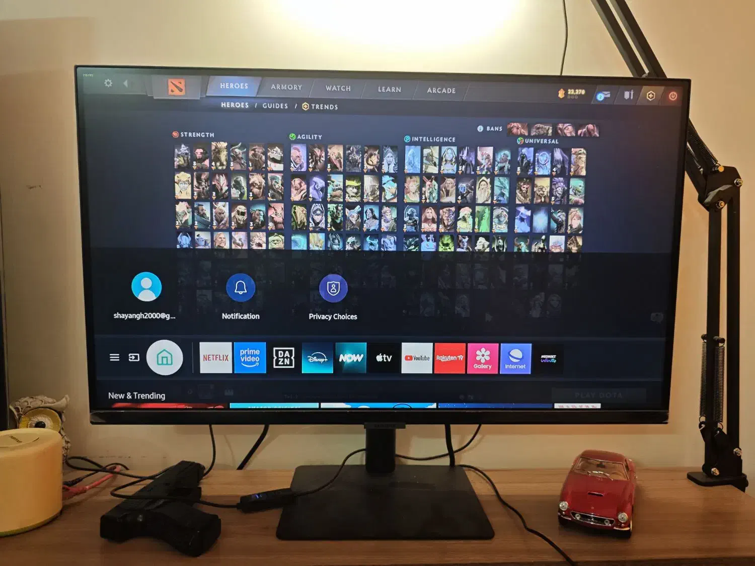 مانیتور سامسونگ مدل LS27AM500NM سایز 27 اینچ|قطعات و لوازم جانبی رایانه|کرج, گلشهر|دیوار