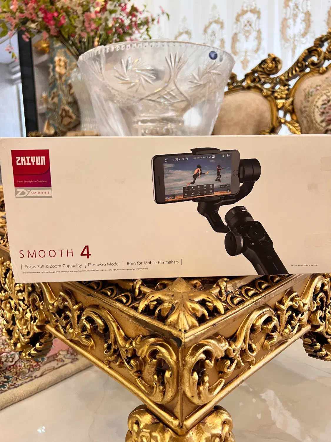 گیمبال موبایلی ژیون اسموت 4 Gimbal Zhiyun SMOOTH|دوربین عکاسی و فیلمبرداری|تبریز, |دیوار