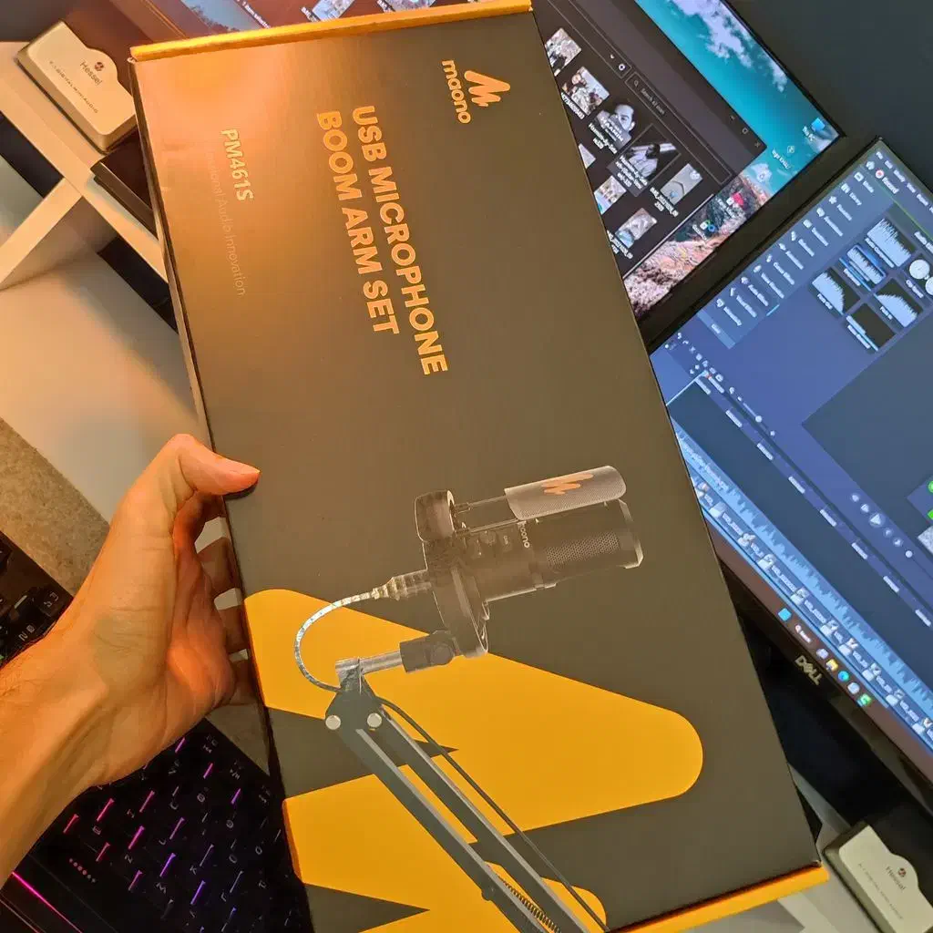 میکروفون کندانسر مائونو AU-PM461S|صوتی و تصویری|بروجرد, |دیوار