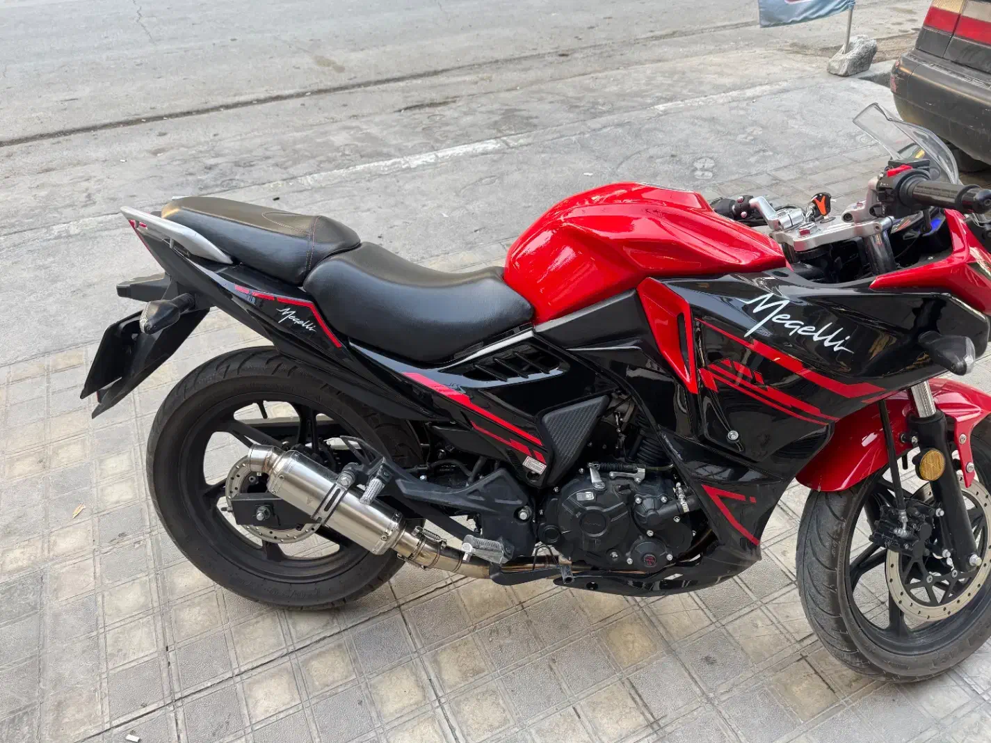 موتور مگلی در حد|موتورسیکلت|نجفآباد, طالقانی|دیوار