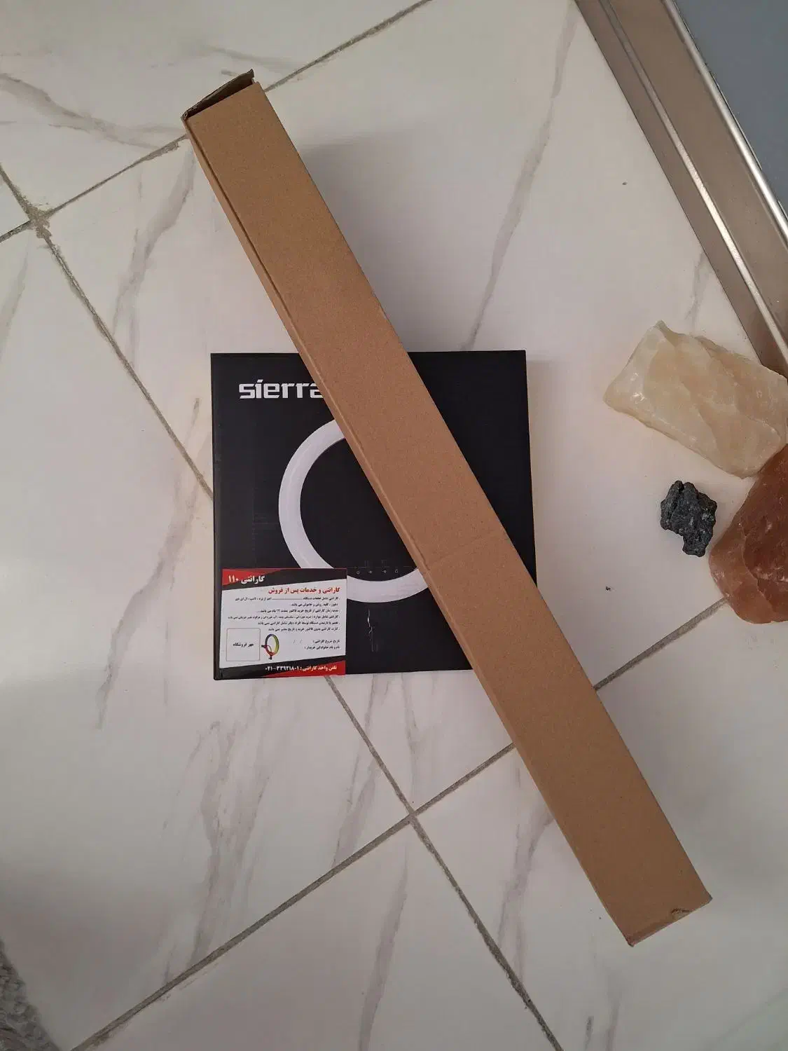 رینگلایت به همراه سه پایه بلند|دوربین عکاسی و فیلم‌برداری|شهریار, شهریار|دیوار