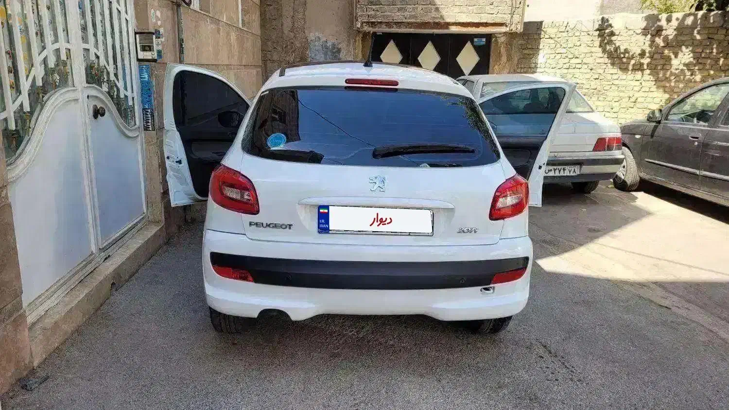 پژو ۲۰۷ دنده پاناروما سفید ارتقا یافته ۸۵ گانه|خودرو سواری و وانت|ورامین, ورامین|دیوار