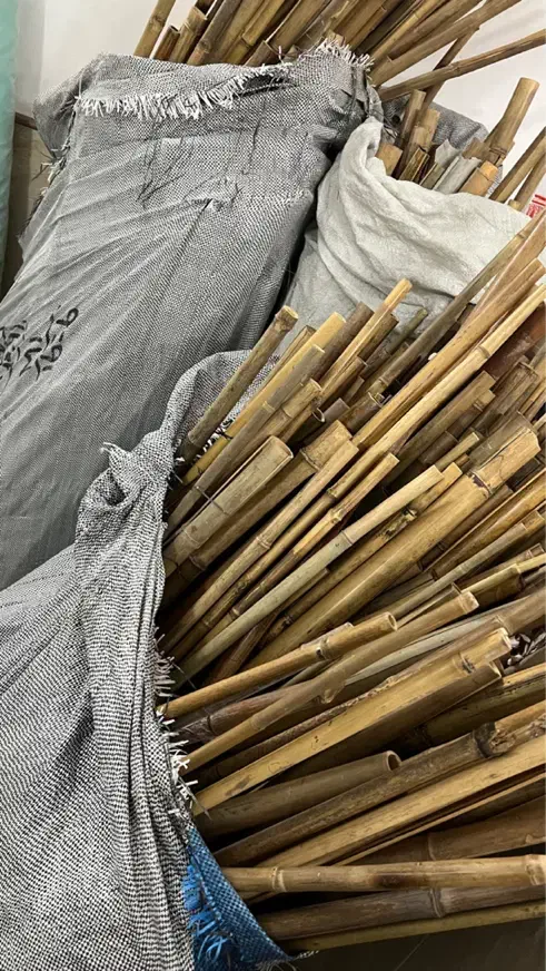 چوب بامبو حصیری نی حصیری|گل و گیاه طبیعی|قم, دروازه چوبی|دیوار