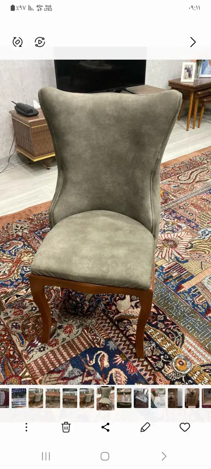 میز ناهارخوری  شش نفره|میز و صندلی غذاخوری|قدس, شهر‌قدس|دیوار