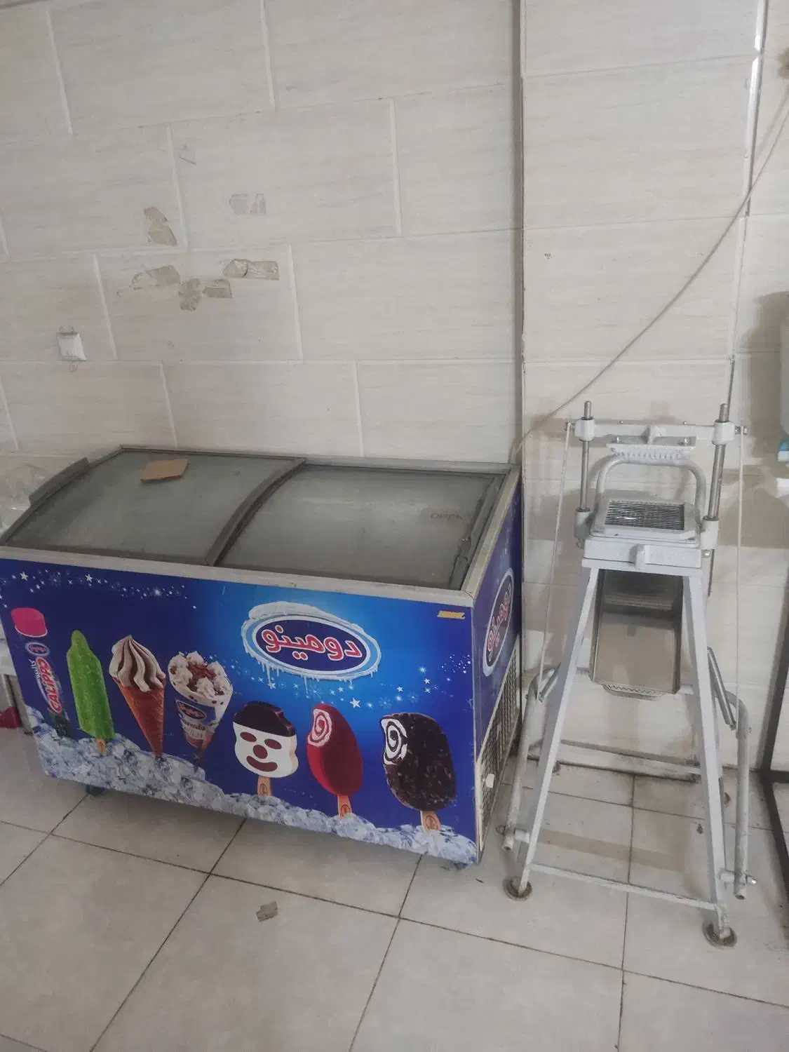 یخچال کبابی فریزر صندوقی|کافی‌شاپ و رستوران|دلیجان, |دیوار