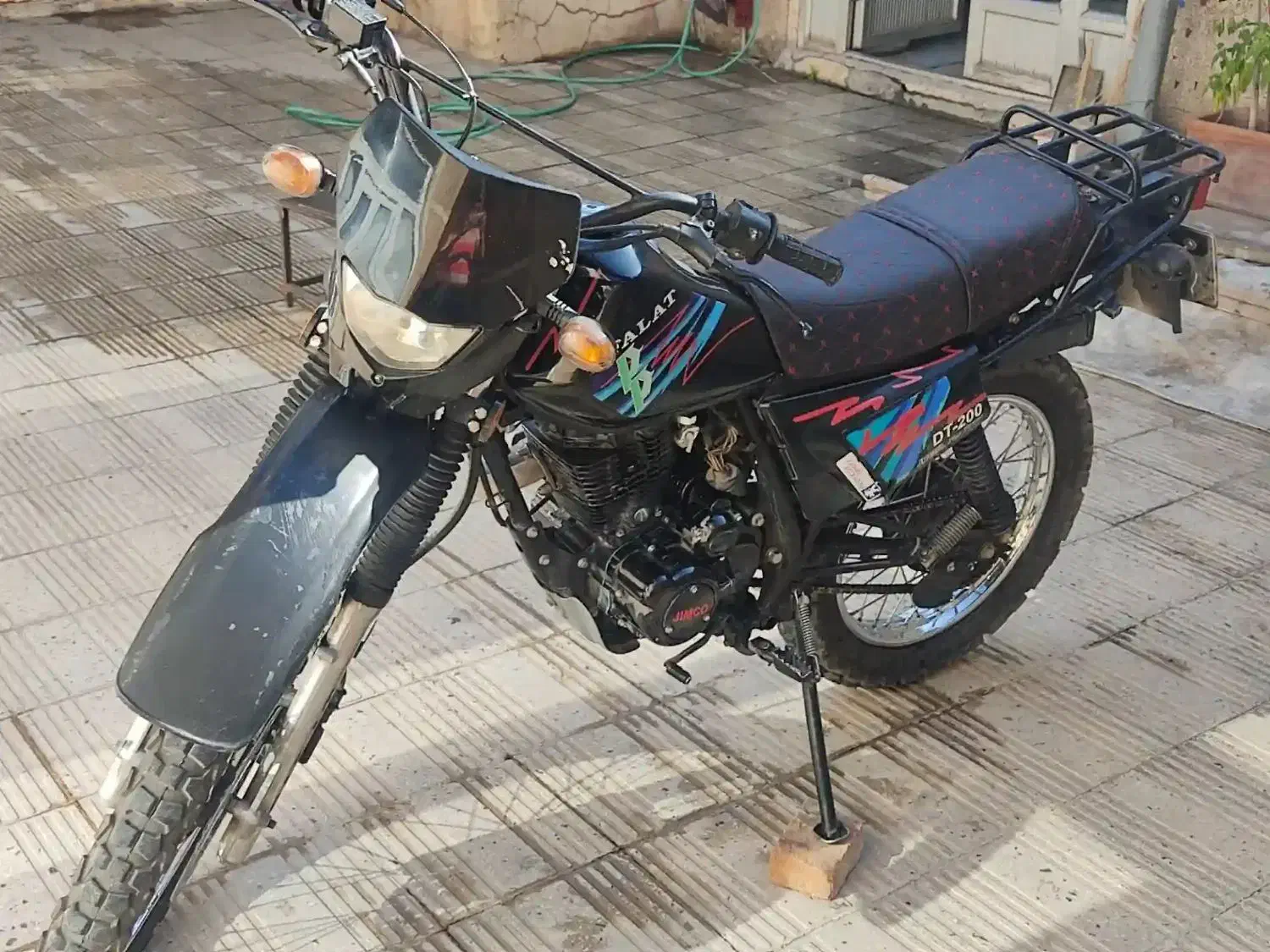 موتور تریل فلات ۲۰۰ مدل ۹۷|موتورسیکلت|کرمانشاه, |دیوار